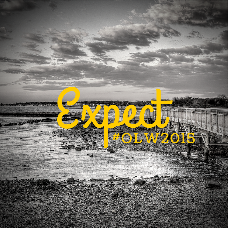 Expect. It's my #OneLittleWord for 2015. What's yours-